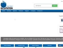 Tablet Screenshot of gravitation.ie